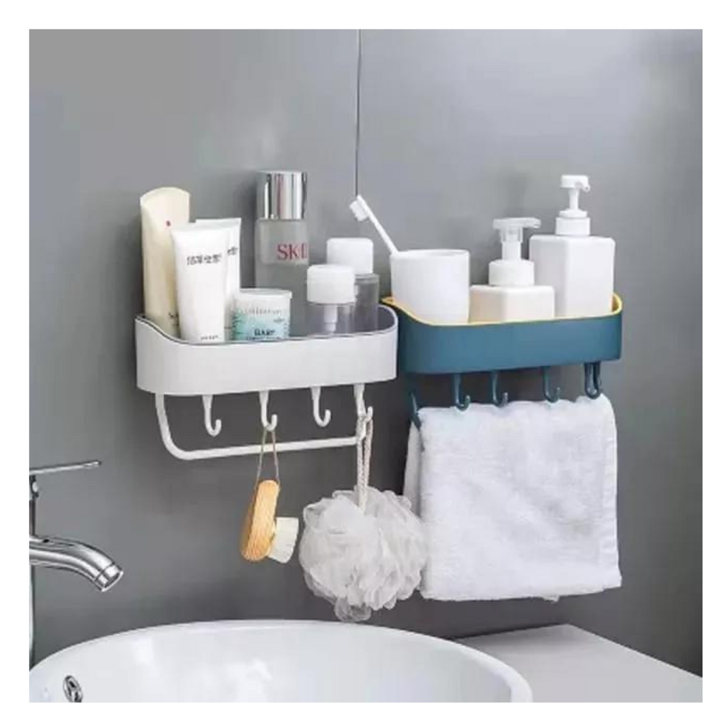 Organizador Multiuso de Pared con Ganchos